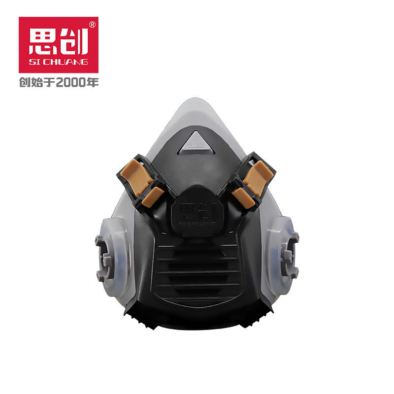 ST-310T 包胶双罐半面罩